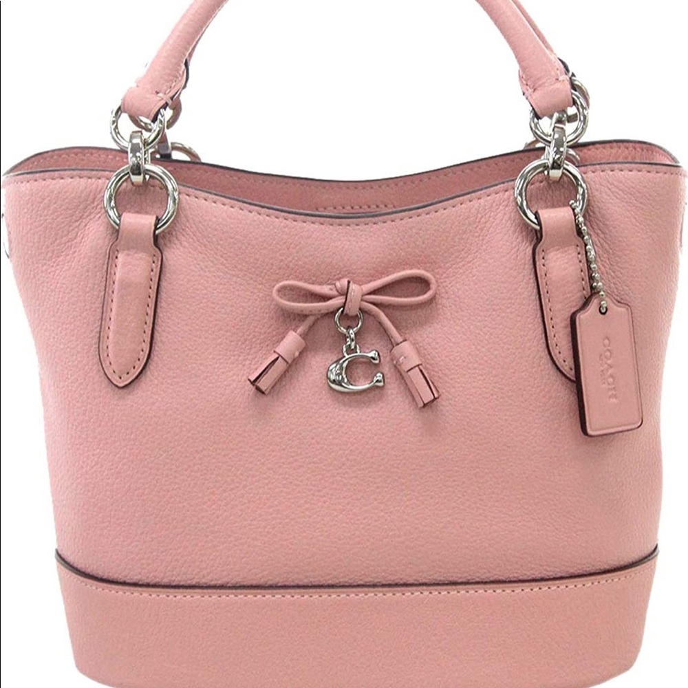 COACH | NWT. Ally Micro Bucket Bag w/ Tassel